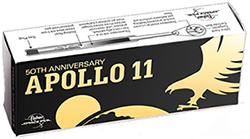Fisher Bullet Pen mit Clip 50 Jahre Mondlandung Apollo 11